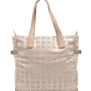 CHANEL 2006-2008 Travel Line Nylon Tote